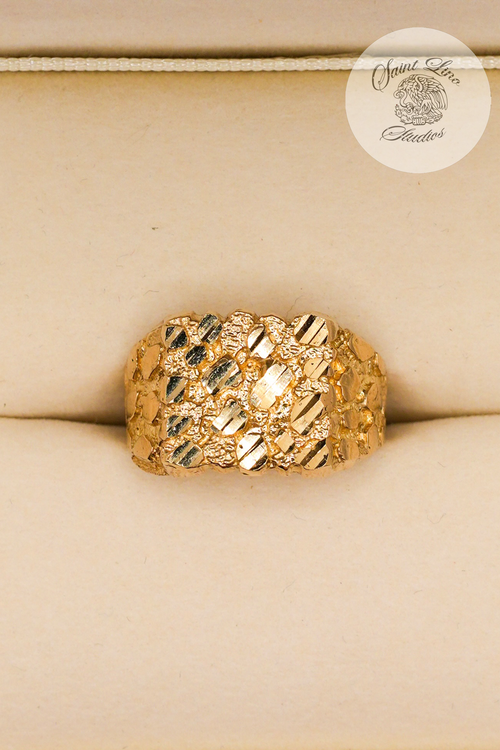 10k Gold Nugget Ring